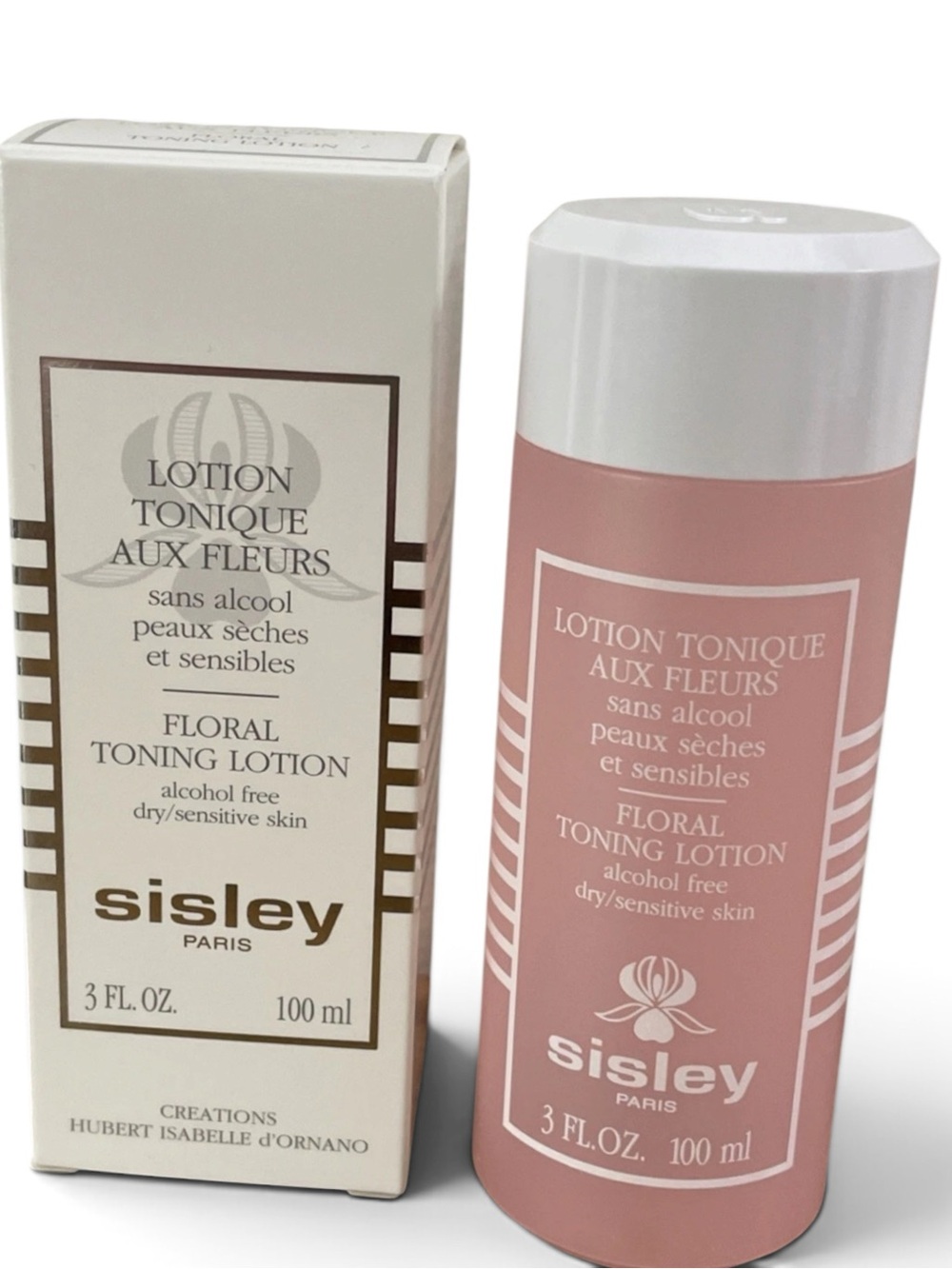 Sisley Floral Toning Lotion - Pink and White